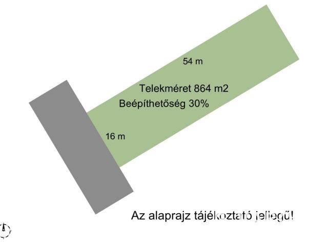 Eladó telek Decsken – csendes utca, ritka lehetőség!